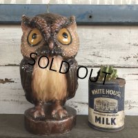 Vintage Owl Candle (S451)