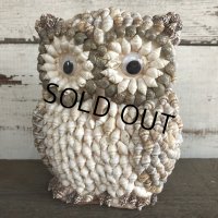 Vintage Sell Statue Owl giggle eye (S448)