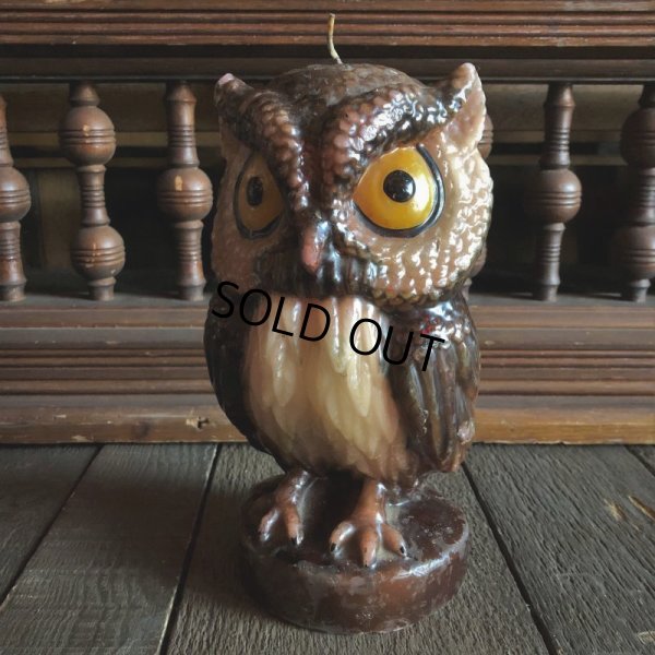 画像10: Vintage Owl Candle (S451)