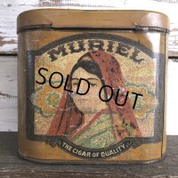 Vintage Cigar Tabacco Can MURIEL (S464)  