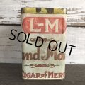 Vintage Cigar Tabacco Can L-M Hand Made  (S463)  