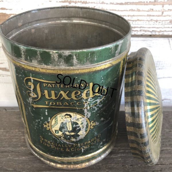 画像6: Vintage Cigar Tabacco Can PATTERSONS Tuxedo TOBACCO (S468)  