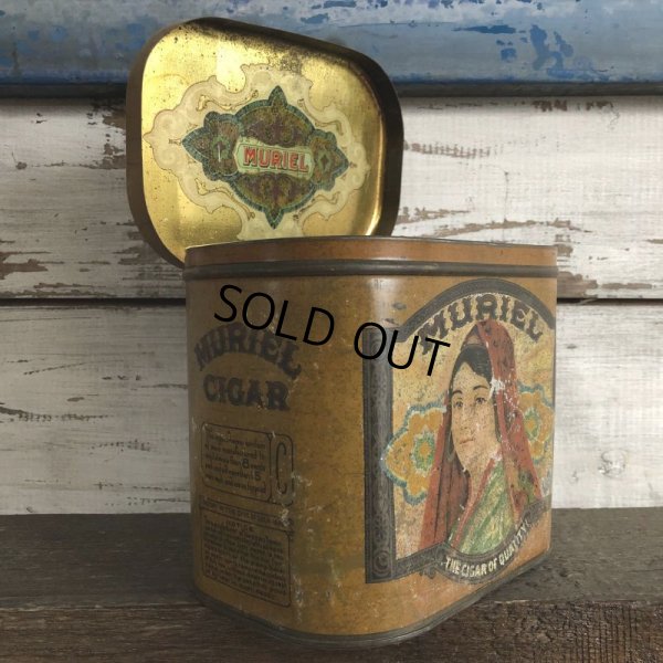 画像5: Vintage Cigar Tabacco Can MURIEL (S464)
