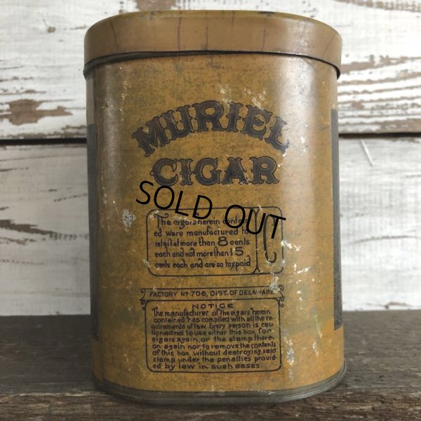 画像4: Vintage Cigar Tabacco Can MURIEL (S464)
