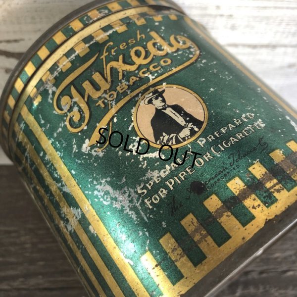 画像6: Vintage Cigar Tabacco Can PATTERSONS Tuxedo TOBACCO (S467)  