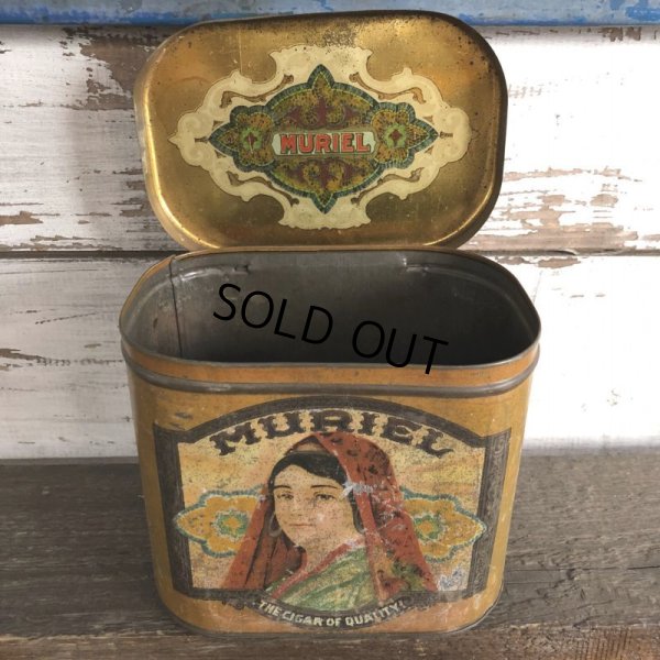画像6: Vintage Cigar Tabacco Can MURIEL (S464)