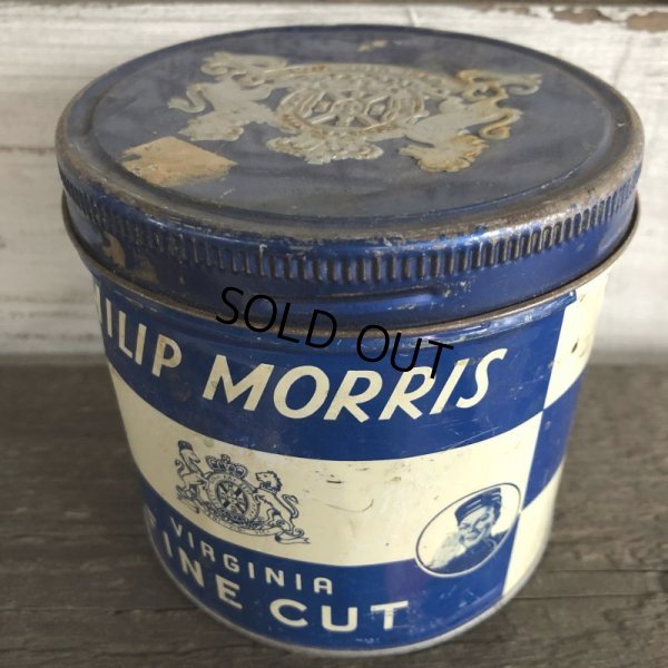 画像3: Vintage Cigar Tabacco Can PHILIP MORRIS (S459)  