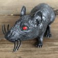 画像6: Vintage Halloween Scary Monster Black Rat (S470)