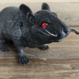 画像5: Vintage Halloween Scary Monster Black Rat (S470)