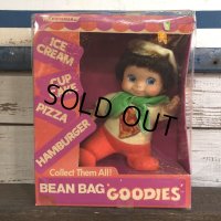 60s Vintage Horsman Bean Bag Goodies PIZZA Doll (S480) 