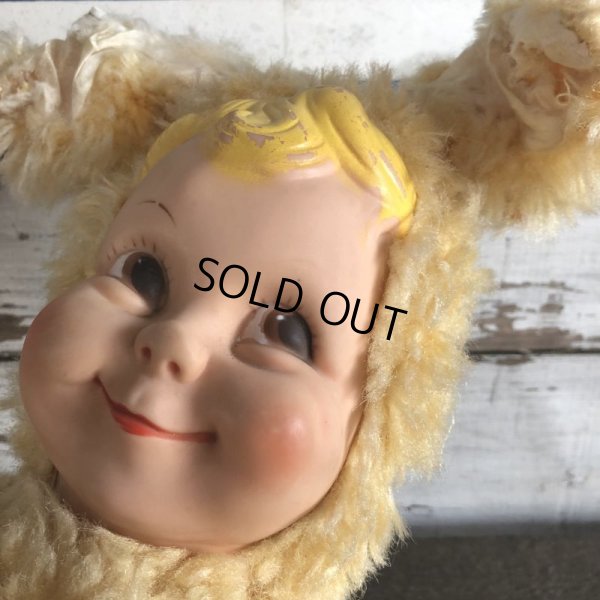 画像9: Vintage Bunny Rubber Face Doll (S435) 