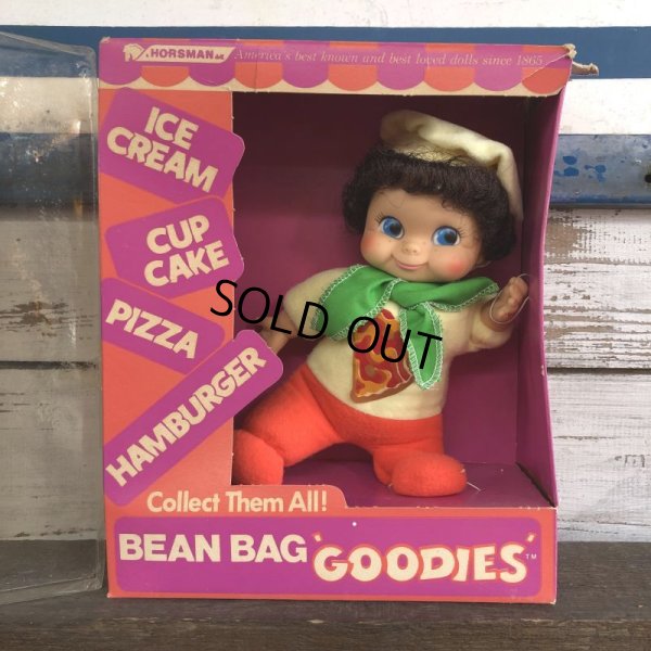 画像2: 60s Vintage Horsman Bean Bag Goodies PIZZA Doll (S480) 