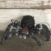 Vintage Halloween Scary Monster Black Spider (S471)
