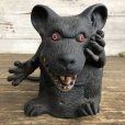 画像6: Vintage Halloween Scary Monster Black Mouse Super Rat (S472)