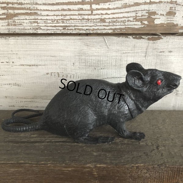 画像4: Vintage Halloween Scary Monster Black Rat (S470)