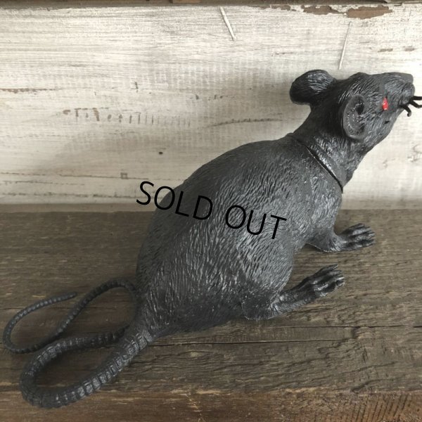 画像3: Vintage Halloween Scary Monster Black Rat (S470)