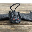 画像6: Vintage Halloween Scary Monster Mini Black Bat (S474)