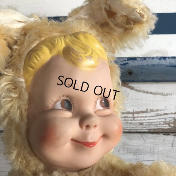 画像8: Vintage Bunny Rubber Face Doll (S435) 