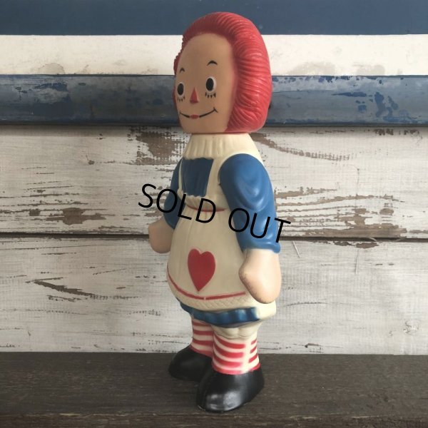 画像2: 60s Vintage Raggedy Anne Rubber Doll (S486)