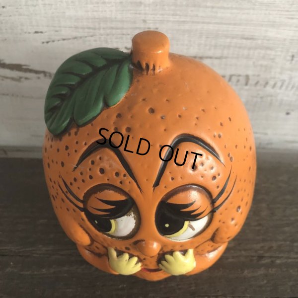 画像3: Vintage Orange Chalkware Statue Bank (S488)