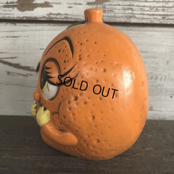 画像4: Vintage Orange Chalkware Statue Bank (S488)