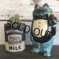 60s Vintage Ceramic Frog Bank (S487)