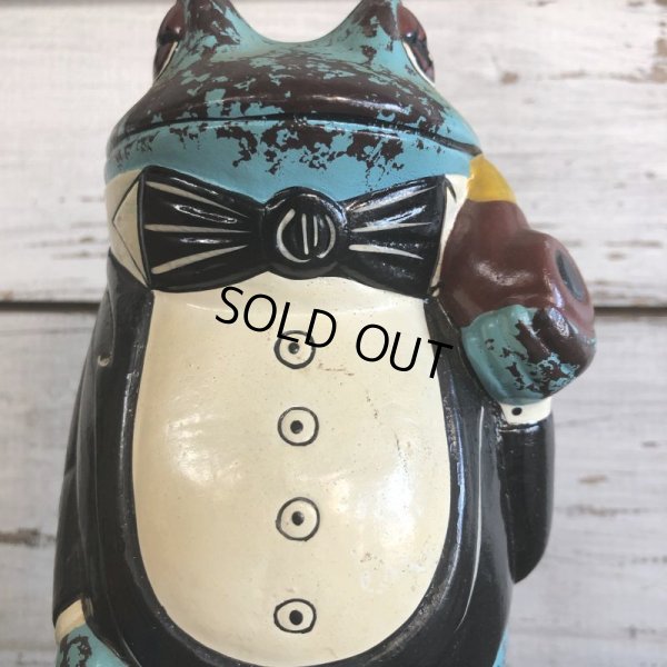 画像10: 60s Vintage Ceramic Frog Bank (S487)