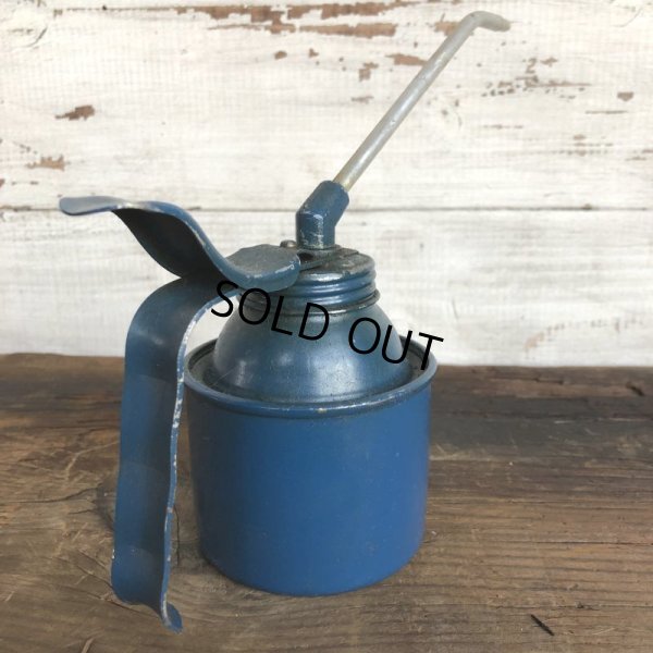 画像4: Vintage Oil Can Blue Oiler (S496)