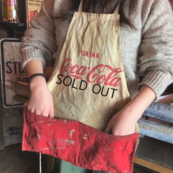 画像7: Vintage Original Vendor COCA-COLA  Apron (S729)