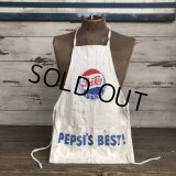 Vintage Original Vendor PEPSI Apron (S517)