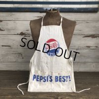 Vintage Original Vendor PEPSI Apron (S517)