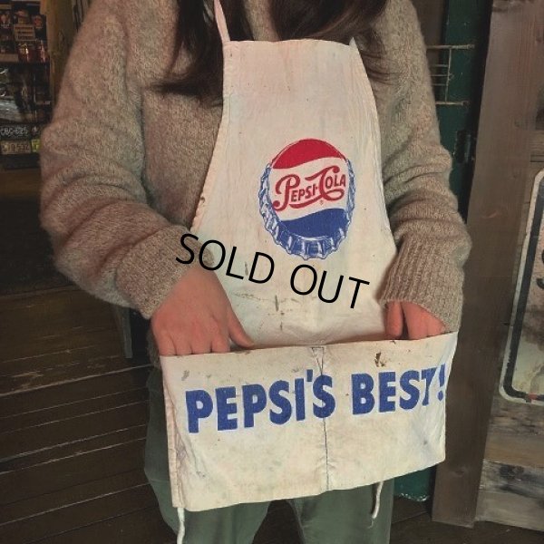 画像6: Vintage Original Vendor PEPSI Apron (S517)