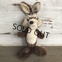 Vintage W.Coyote Plush Doll 34cm  (S520)