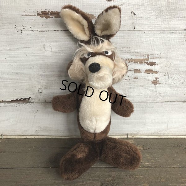 画像1: Vintage W.Coyote Plush Doll 34cm  (S520)