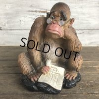 60s Vintage Wall Street Journal Gorilla Plastic Bank WSJ (S526)
