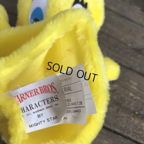 画像5: Vintage Tweety Hand Puppet Doll 28cm  (S525)