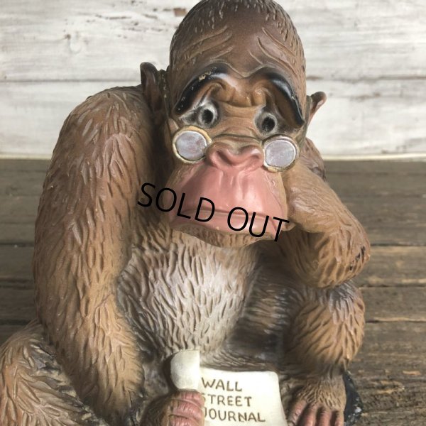 画像6: 60s Vintage Wall Street Journal Gorilla Plastic Bank WSJ (S526)
