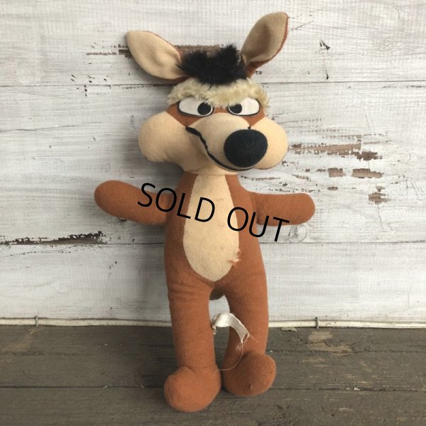 画像1: Vintage W.Coyote Plush Doll 37cm  (S519)