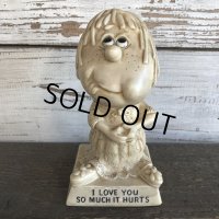 Vintage Message Doll I LOVE YOU SO MUCH IT HURTS (M143) 