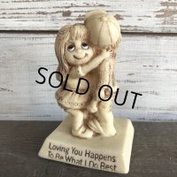 Vintage Message Doll Loving You Happens To Be What I Do Best (M133) 