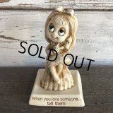 Vintage Message Doll When you love someone... tell them (M135) 