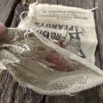 画像3: Vintage Planters Mr. Peanut Burlap Bag ROASTED PEANUTS 1LB (S538) (3)