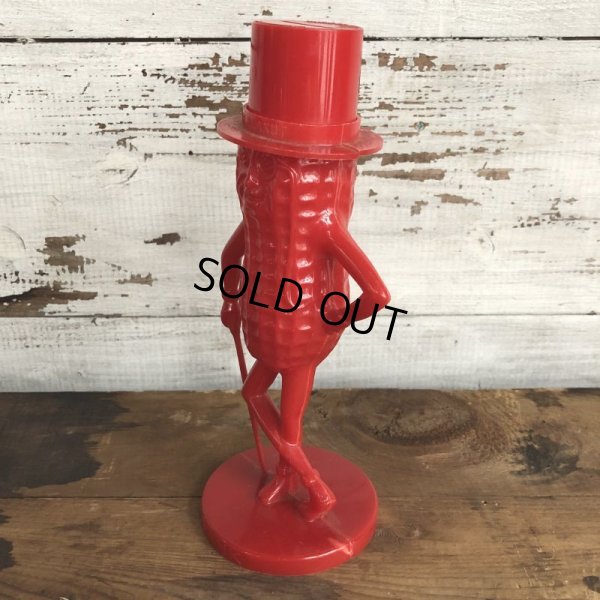 画像4: Vintage Planters Mr. Peanut Plastic Bank Red (S530)