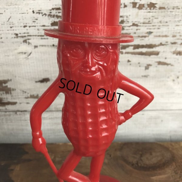 画像8: Vintage Planters Mr. Peanut Plastic Bank Red (S530)