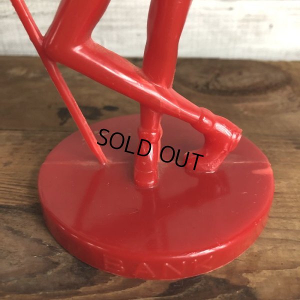 画像7: Vintage Planters Mr. Peanut Plastic Bank Red (S530)