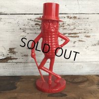 Vintage Planters Mr. Peanut Plastic Bank Red (S530)