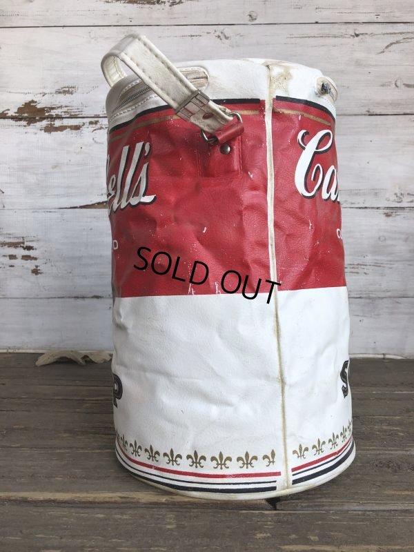 画像2: Vintage Campbell Soup Vinyl Cooler Bag (S543)