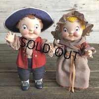 70s Vintage Campbell Kids Colonial Doll Set (MA788)