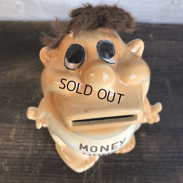 画像6: Vinatge Ceramic Bank MONEY HUNGRY (S545)