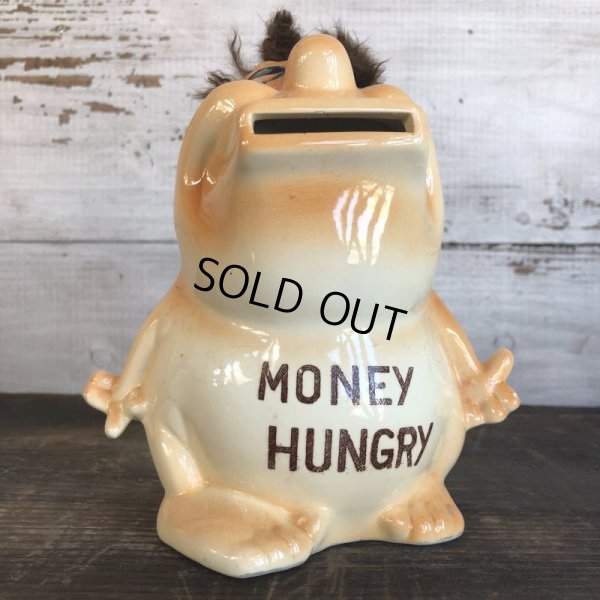 画像7: Vinatge Ceramic Bank MONEY HUNGRY (S545)